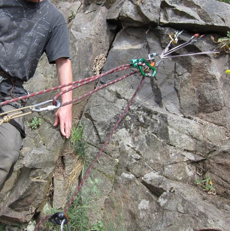 Nácvik kladkostroje - Česká republika